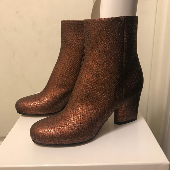 maison margiela camel boots